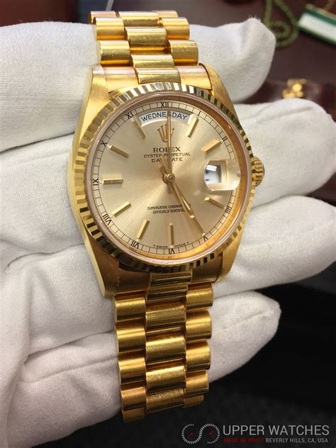 Rolex gold presidential watch price